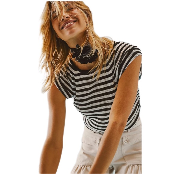 Free People Tops - New Free People Slinky Baby Tee